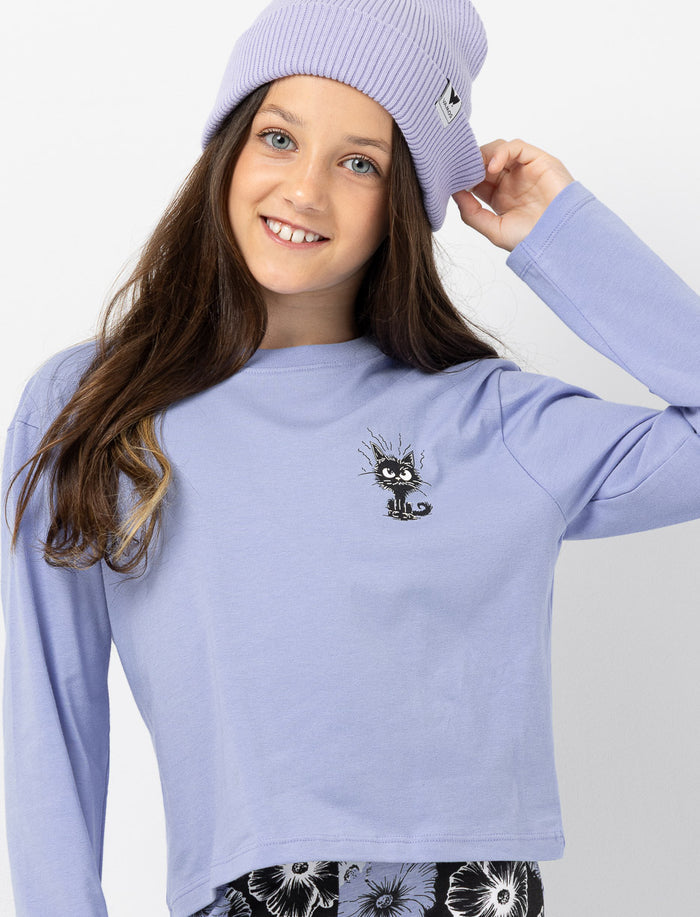 T-shirt imprimé à col rond