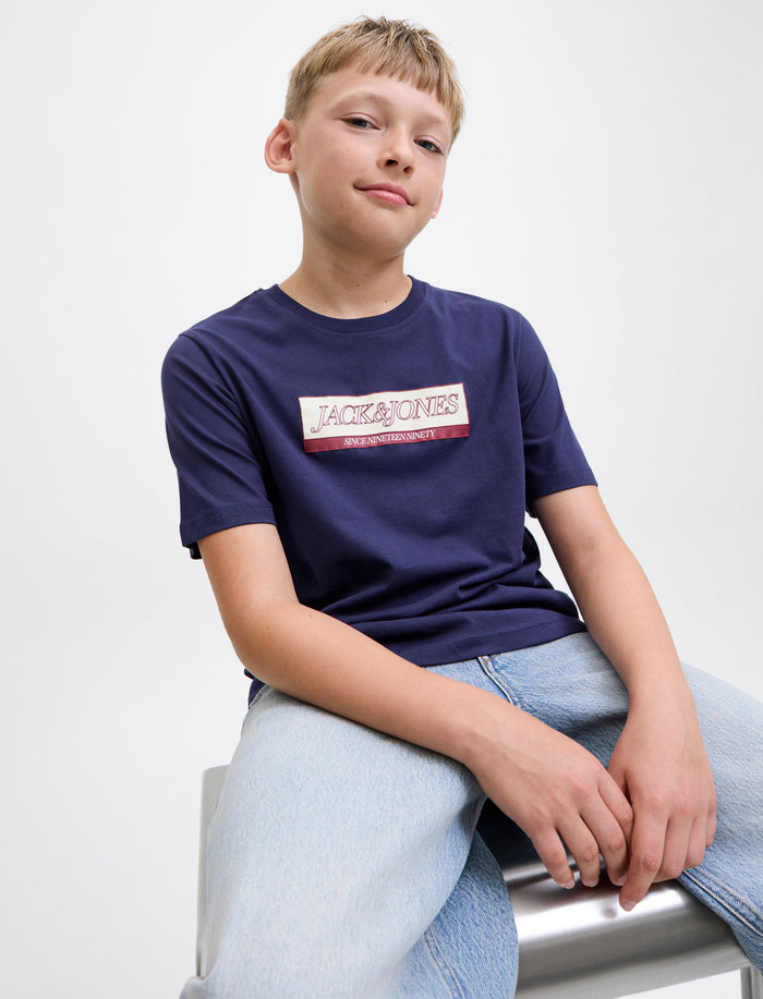 T-shirt imprimé à col rond