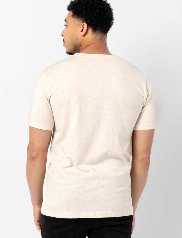 T-shirt imprimé à col rond