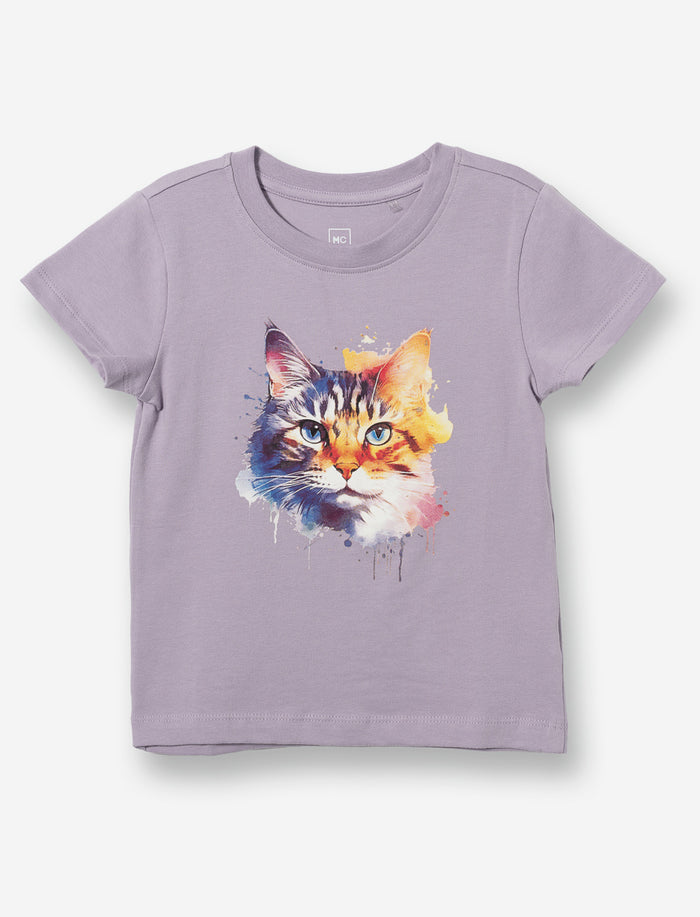 T-shirt imprimé à col rond