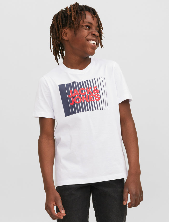 T-shirt imprimé à col rond