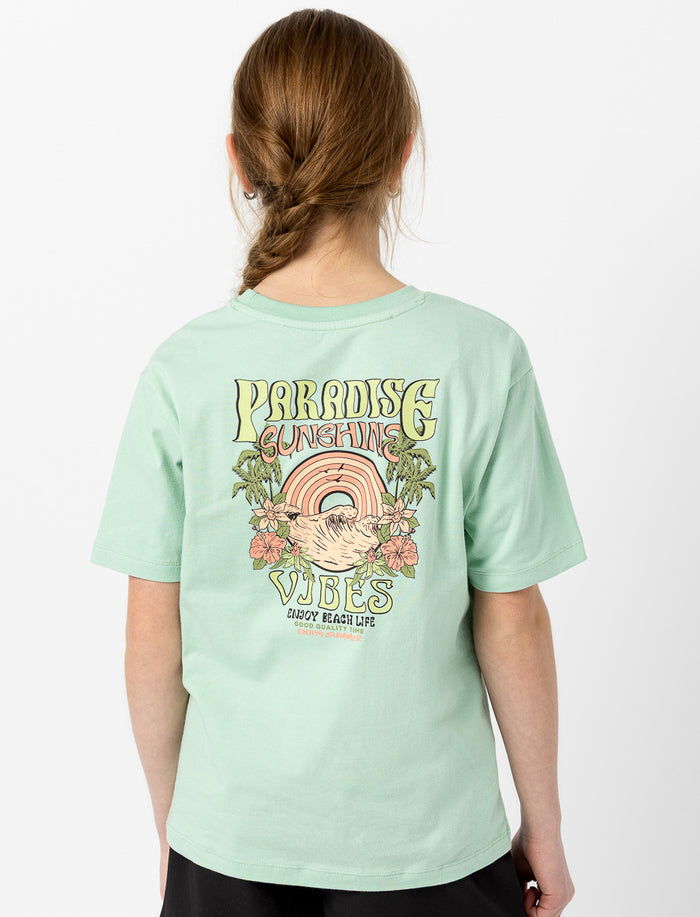 T-shirt imprimé à col rond