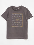 T-shirt imprimé à manches courtes