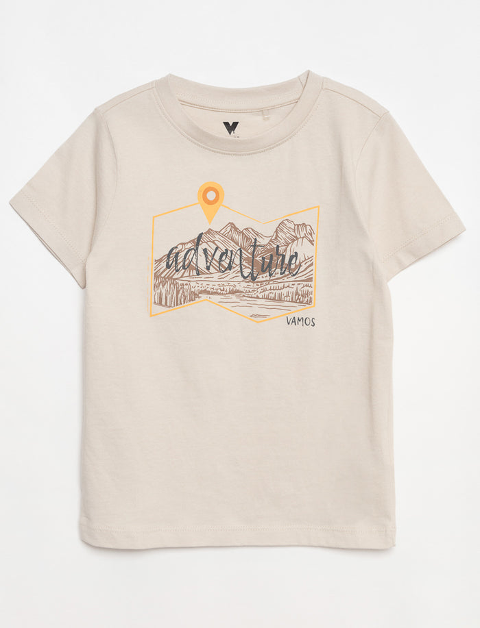 T-shirt imprimé à manches courtes