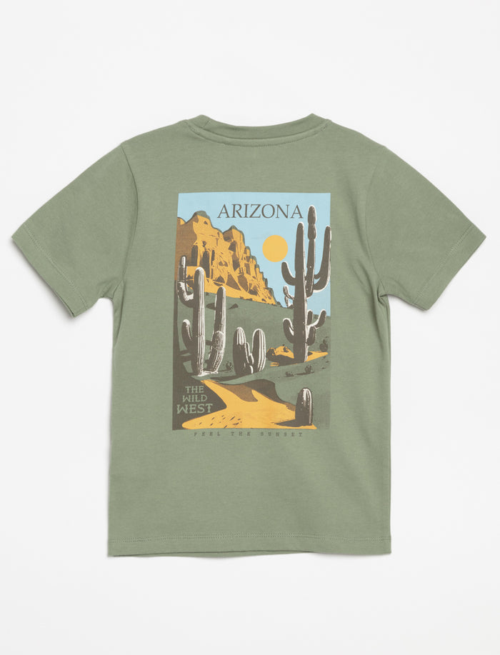 T-shirt imprimé à manches courtes