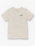 T-shirt imprimé au dos à col rond - petit garçon