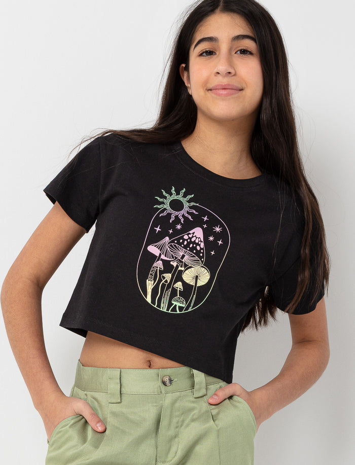 T-shirt imprimé court
