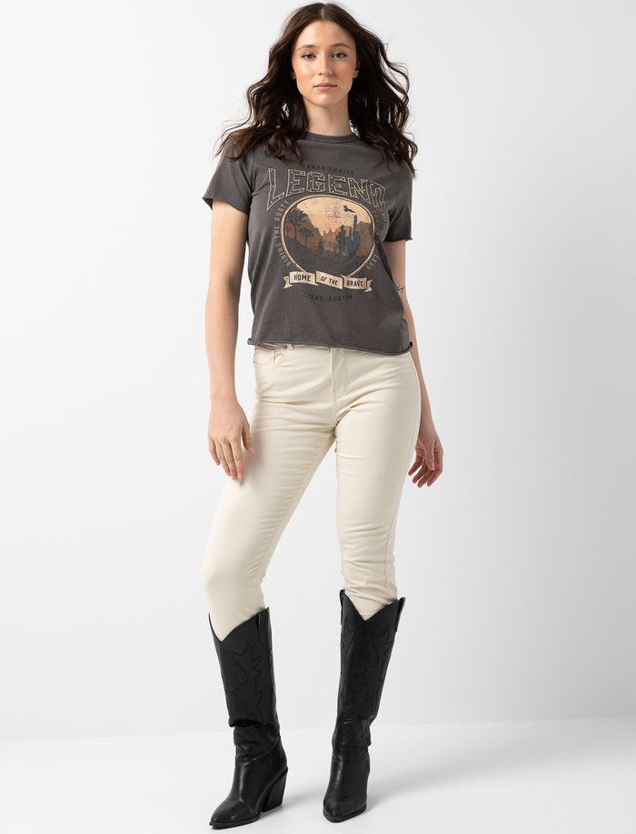 T-shirt imprimé western