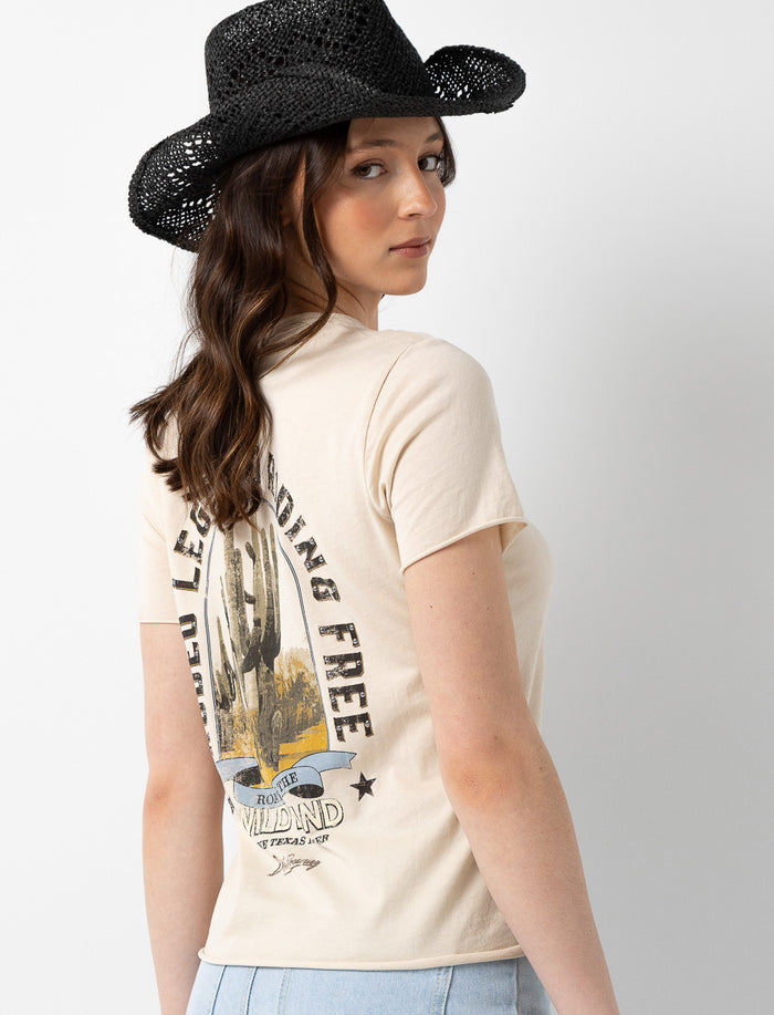 T-shirt imprimé western