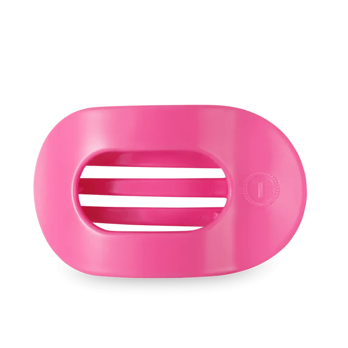 Teletie Flat Round Clip - Greige Goods