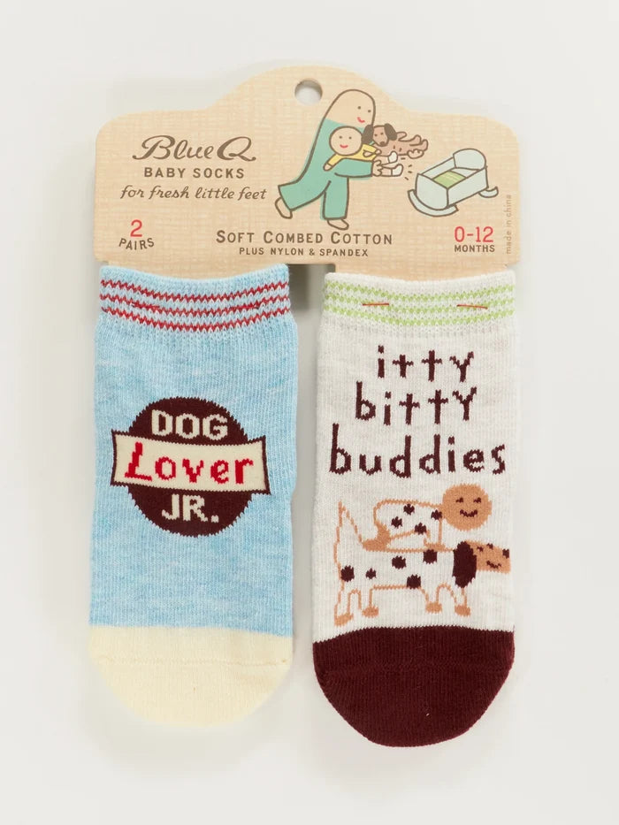 The Funny Baby Socks - Greige Goods