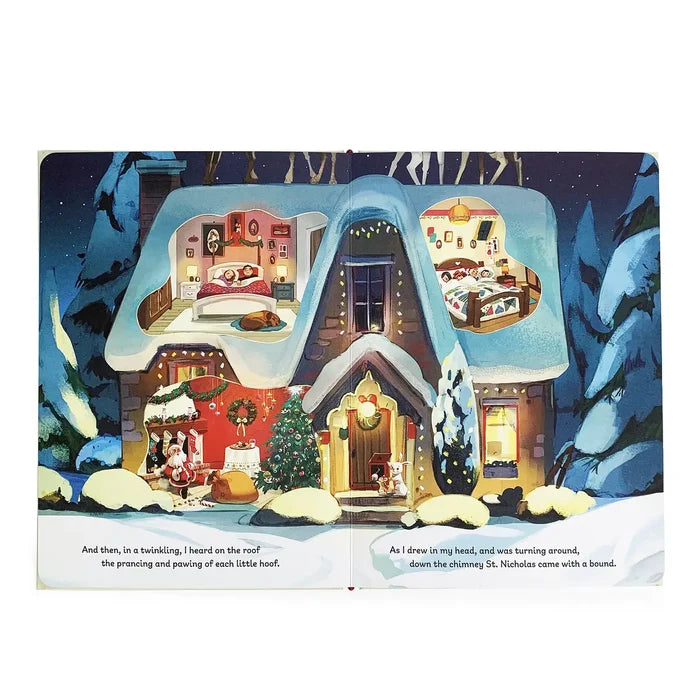 The Night Before Christmas Board Book - Greige Goods