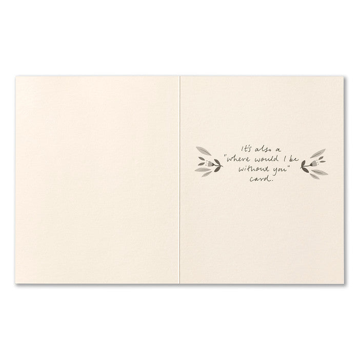 "This Isn't Just A Thank You Card" Card - Greige Goods