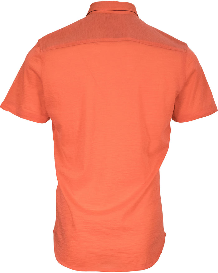 TOBIAS MERINO SHIRT - MELON