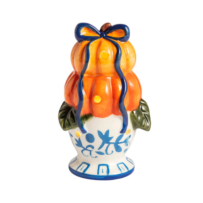 Topiary Pumpkin Light Up Sitter