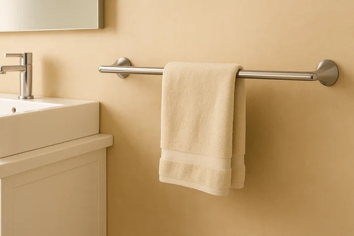 Verdessa Chrome Four-Piece Bathroom Accessory Set