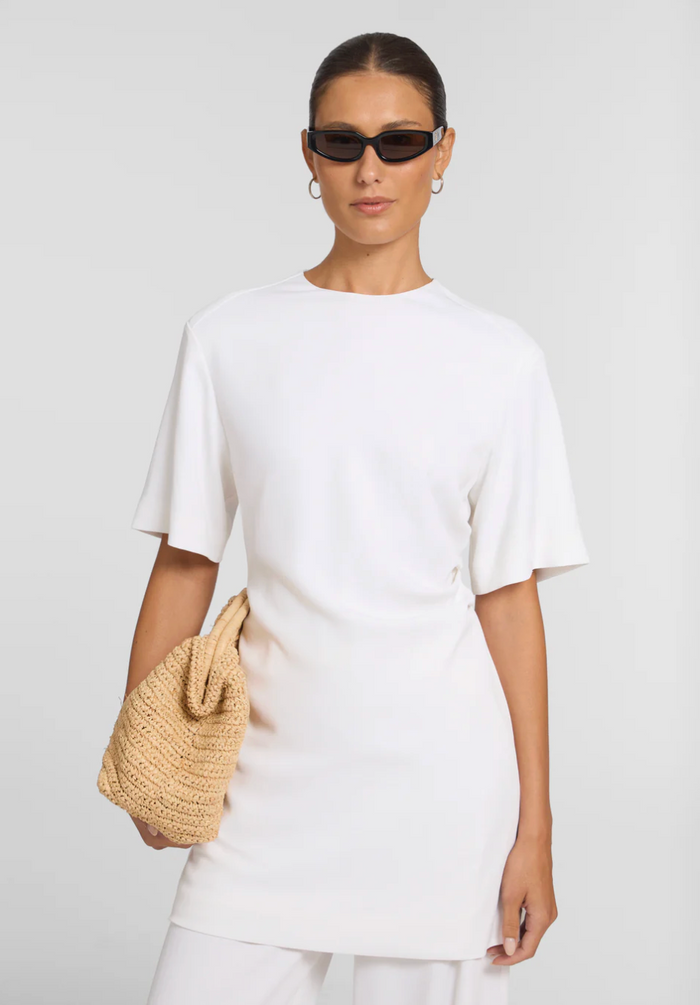 Viktoria & Woods Snowbird Mini Dress - Ivory