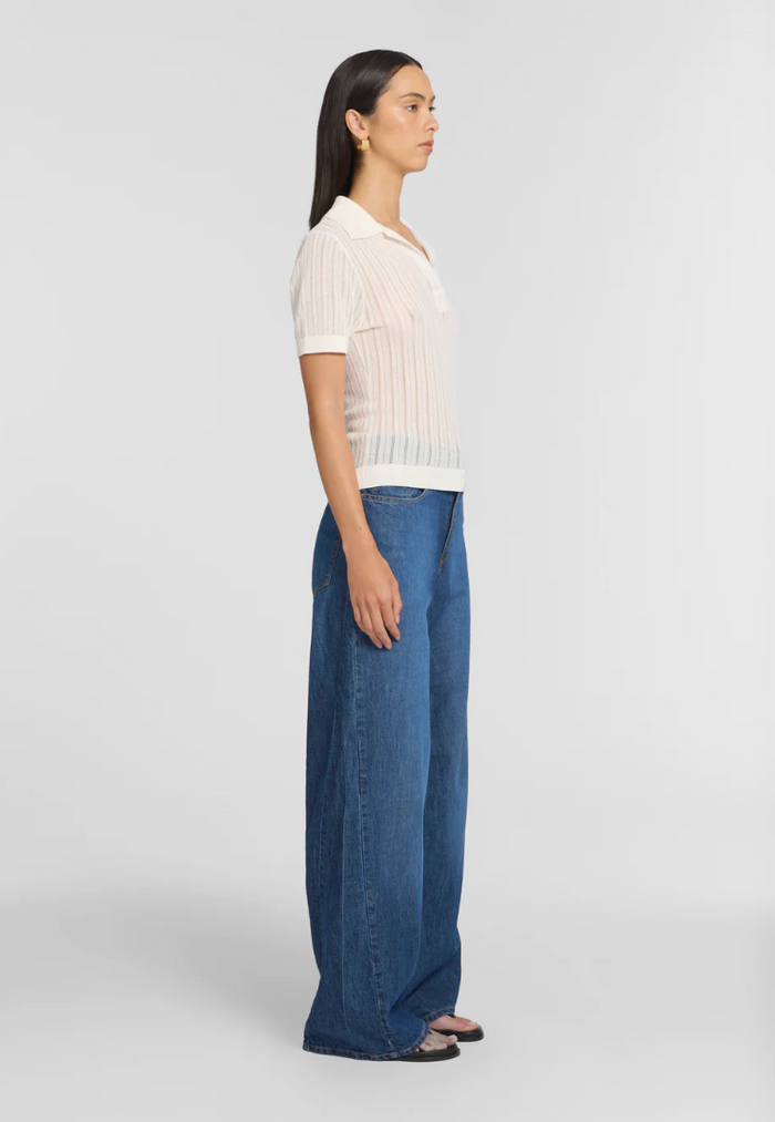 Viktoria & Woods Wisteria Polo - Ivory