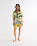 Wander Adult Organic Cotton Short Sleeve Shirt & Short Pyjama Set