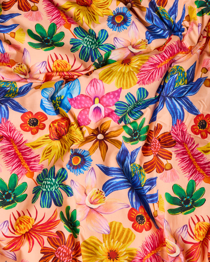 Wild Flowers In Bloom Organic Cotton European Pillowcases