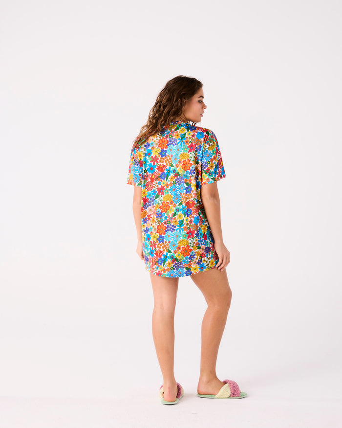 Winter Fields Adult Organic Cotton Oversize T-shirt Nightie