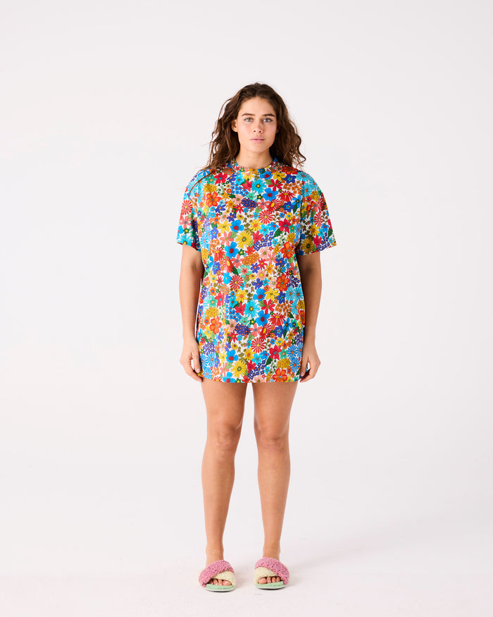Winter Fields Adult Organic Cotton Oversize T-shirt Nightie