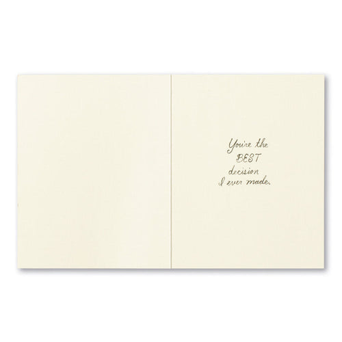 "Yep" Card - Greige Goods